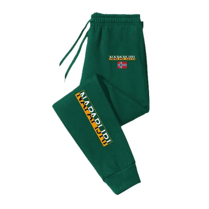 New Men's Sweatpants Spring Autumn Fleece Pants Sportswear Pants Casual Drawstring Pockets Trousers Oversize Sweatpants For Men