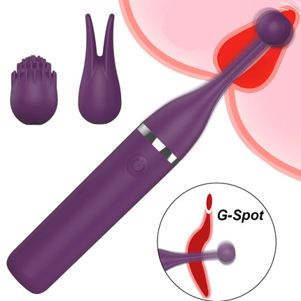 Clitoris G Spot Vibrator for Women Nipple Clit Stimulator  Female Fast Orgasm Erotic Masturbator Adult Sex Toys for Couple Play