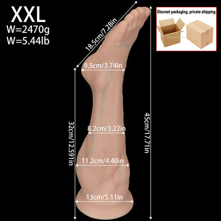 Big Foot fist Anal Plug Dildo Anal Plug Huge Hand Butt Plug Dilator Expander Huge Butt Anal Training Adult Sex Toy For Women Men