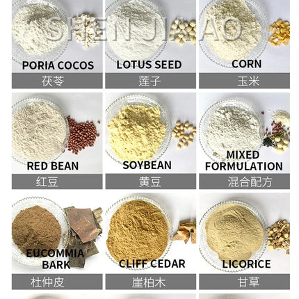 HR-3000 Electric Grain Grinder 50KG 3000W Commercial Grinding Machine for Dry Grain Soybean Corn Spice Herb Coffee Bean Wheat Ri