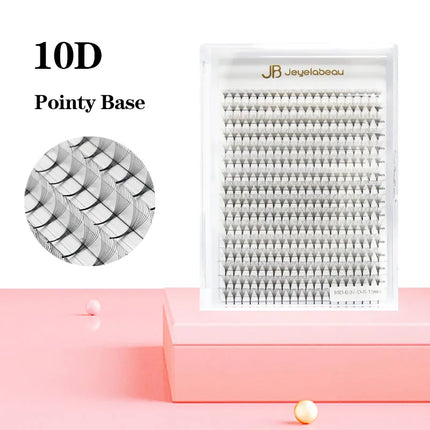 JB Jeyelabeau Premade Russian Volume Fans 4D 5D 6D 8D 10D 20D 24D Individual Soft Lashes Extension 320 Fans Faux Mink Eyelashes