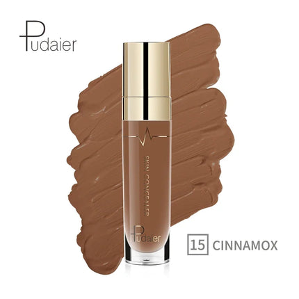 Face Contour Concealer Liquid Waterproof Full Coverage Foundation Corrector Palette Base Professional Makeup For Dark Skin