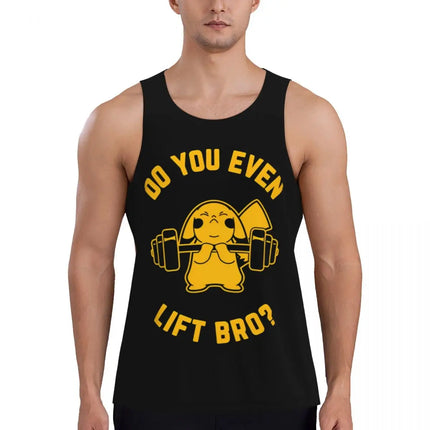 Pokemoned Gym Gengar Compression Muscle Tank Top Mens Gym Sleeveless Tees Sports Wear Male Bodybuilding Fitness Training Vest