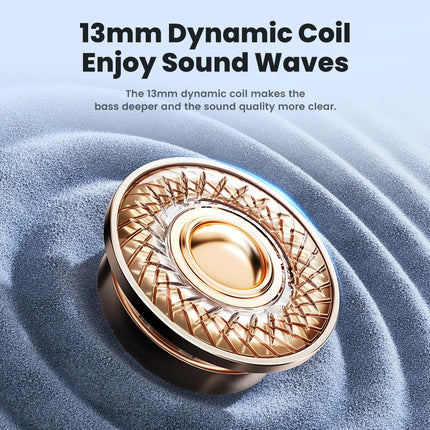 Toocki Wireless Bluetooth Earphones TWS Bluetooth 5.3 in Ear Sports Headset Touch Control Waterproof Headphones With Mic