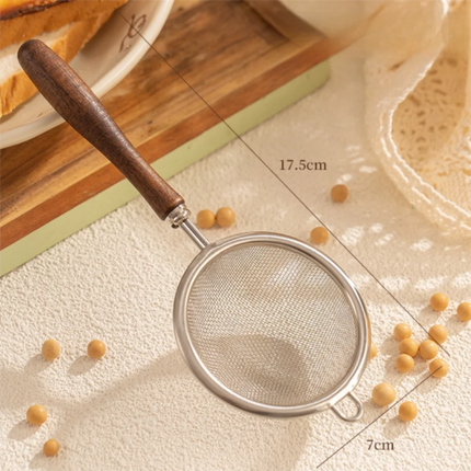 New Stainless Steel Matcha Sifter Very Fine Mesh Rust-Proof Tea Strainer Easy to Clean Small Food Sifters for Kitchen