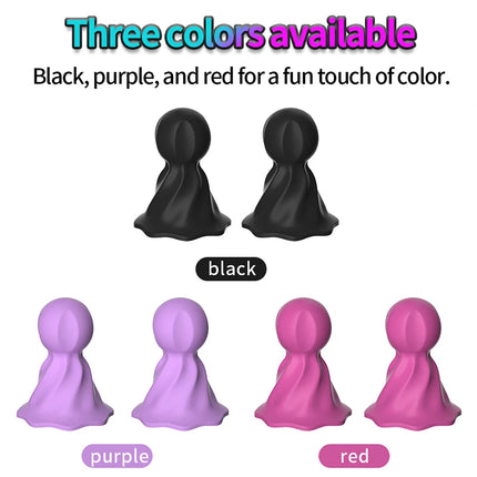 Silicone Breast Pump Breast Massager Nipple Clamp Stimulating Adult Sexual Products Couple Flirting Sex Toys For Women Gay BDSM
