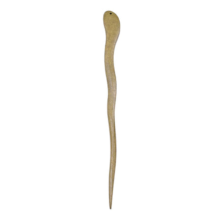 20023 Chinese Style Sandalwood Wood Hairpin Headwear Vintage Simple Green Wood Hair Sticks Female Hair Accessories Wholesale