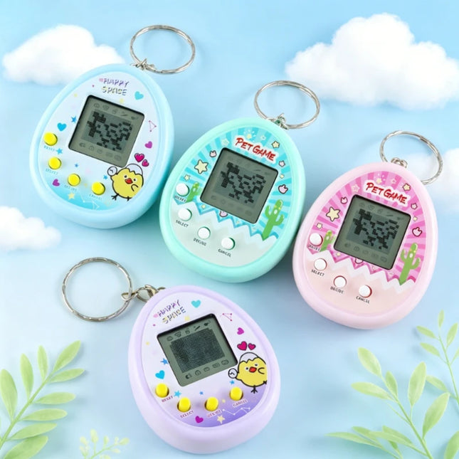 Hot sale Funny Tamagotchi Electronic Pets Toys Nostalgic Virtual Cyber Pet Toy Keychain Gift Toys for Kids Animals Egg Pets Game