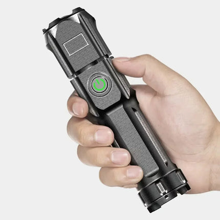 Portable UV Flashlight UV 395NM Zoomable ABS Torch 3 Modes Camping Ultraviolet Flashlights For Pet Stacks Fluorescent Detection