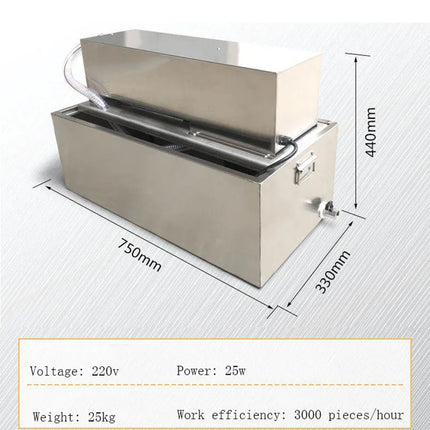 Stainless Steel Egg Peeler for Commercial Small Restaurants Household Boiled Egg Peeler Kitchen Tool