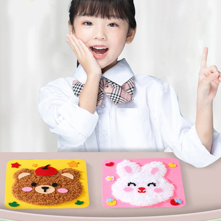 Creative DIY Arts Crafts Cute Animal DIY Educational Sewing Kit DIY Doll Sewing Toys for Beginners Arts and Crafts