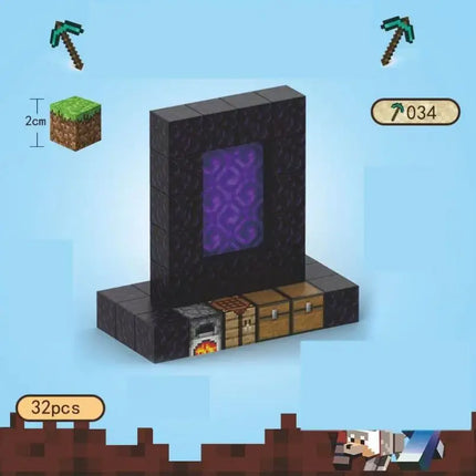 Magnetic Blocks 150 Pieces - Magma Mine World DIY Educational