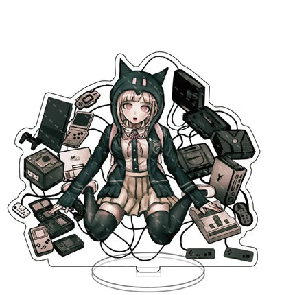Anime figure Dangan Ronpa Danganronpa V3 figurine Trigger Happy Havoc Acrylic Stand Model Plate Desk Decor Standing Sign Gifts