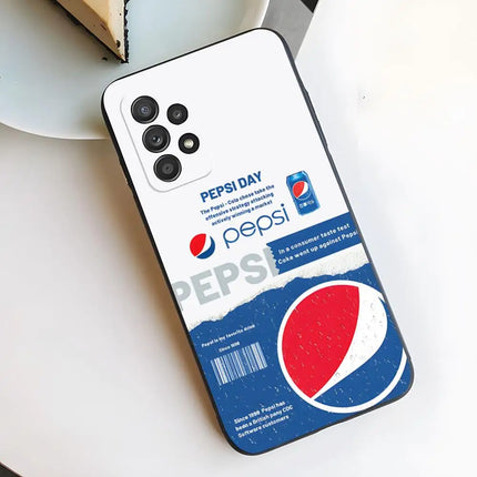 Classic Pepsis Cola Phone Case For Samsung S26 S25 Edge S24 S23 S22 S21 S20 Ultra Plus Fe Galaxy Silicon Cover