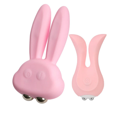 Normal/ Electric Shock Rabbit Vibrators For Women Nipple Clamps Clitoris Stimulator Anal Plug Female Masturbator Sex Toys Adults