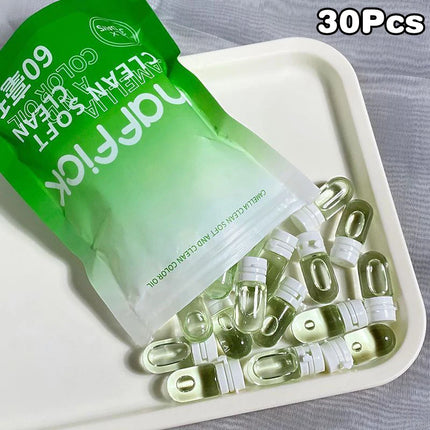 7/10/30pcs Cleansing Oil Camellia Secondary Facial Cleanser Deep Gentle Cleansing Travel Portable Single Makeup Remover Oil