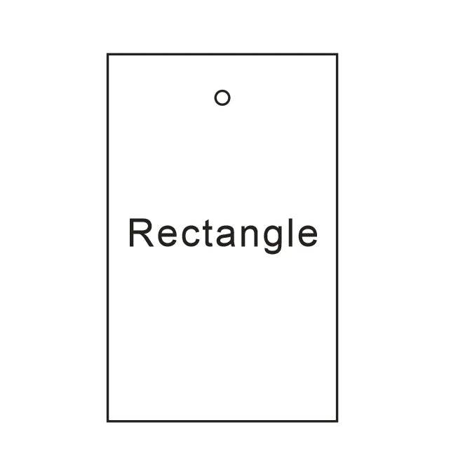 500PCS Custom Tags Paper Labels Clothing Brand Fashion Business Handmade Merchandise Logo Design Hang Personalized Tag