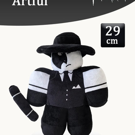 TreasuringU New 30cm Chance Plush Toys Cute Cartoon Rabbits Stuffed Dolls Slasher Game Plushie For Boy Girl Birthday Gifts
