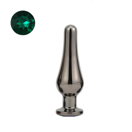 Gun Color Stainless Steel Anal Plug Dildo Sex Toys Products 3 Sizes Butt Plug For Women Sex Adult Game Prostate Massager
