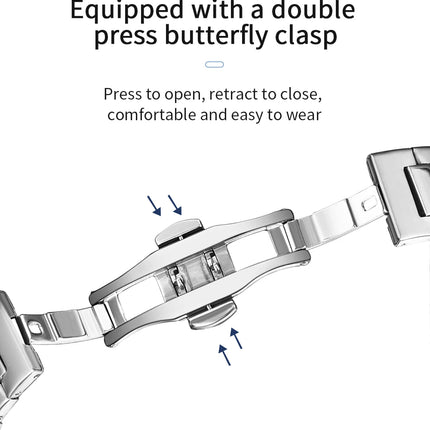 NIBOSI Luxury Square Fashion Men's Wristwatch Waterproof Luminous Date Week Quartz Men's Watches Stainless Steel Men's Watch Reloj
