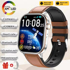 Brown leather / GPS Positioning