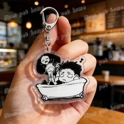 Anime Hiromi Higuruma Keychain Accessories Bag Charm Jjk Gojo Kaisen Manga Keyrings Fans Freinds Gifts