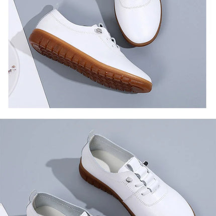 Mom Shoes Comfortable And Not Tiredsports White Shoes For Women In Spring And Autumn Travel Casual Shoes Soft Sole Shoes Women