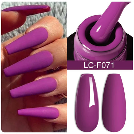 LILYCUTE 7ML Glitter Gel Nail Polish Sparkling Semi Permanent UV Gel Colorful Shinning Gel Varnish Nail Art Soak Off UV LED Gel