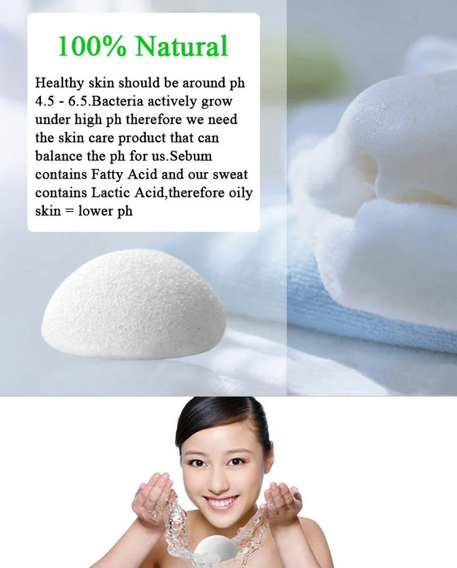 1PCS/Lot Individual Package Nature Organic Facial Cleansing Konjac Sponge Remove Makeup Konjak Sponge