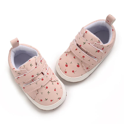 Spring and Autumn Pink Series Hot Selling Children's Shoes Baby Shoes Soft soled Anti slip Baby Shoes Newborn Baby Step Shoes