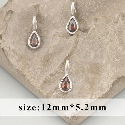 GUFEATHER,6pcs/lot,MH24,jewelry accessories,18k gold rhodium plated,copper,zircons,hand made,charms,diy pendants,jewelry making