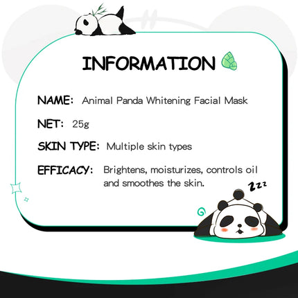 5pcs SADOER Animal Pattern Masks Face Mask Moisturizing Anti Wrinkles Anti-Aging Whitening Facial Masks Skin Care Novel Products