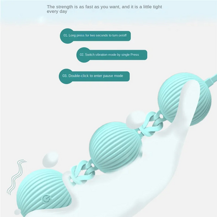 -A90Z 1Set Remote Control Vibration Flirting Egg Vibration Adult Products Female Vibration Smart Kegel Ball Kegel Ball