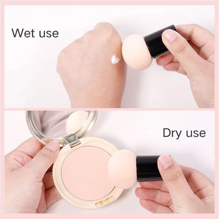10pcs/set Makeup Sponge Set Mini Finger Puff Triangle Powder Puff Soft Beauty Egg Foundation Cream Concealer Make up Beauty Tool