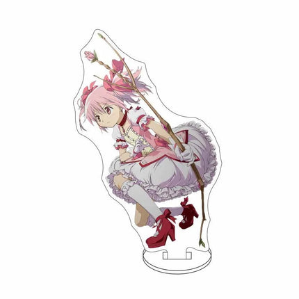 Puella Magi Madoka Magica ANIME 15CM Madoka Kaname Homura Akemi Acrylic Stand figure Stand Cosplay Festivals Gifts keychain