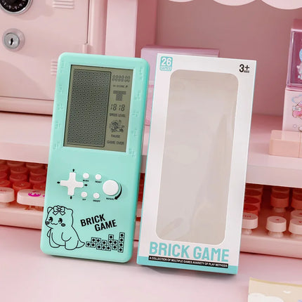 1/2/3 PCS Nostalgic Childhood Large Screen Pocket Game Machine 26 Classic Arcade Games Tetris Game Kids Holiday Gift
