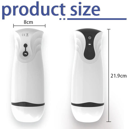 Automatic Male Masturbator Cup Blowjob Sucking Sex Machine Suction Blowjob Vagina Masturbation Pussy Vibrator Sex Toys for Men
