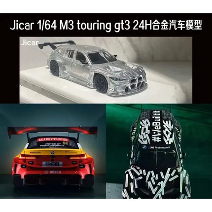 Mysterious MY 1:64 M4 GT3 Red Bull Verstappen Jicar M3 Touring GT3 24HAlloy Diecast Car Model