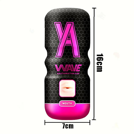 Powerful Sucking Masturbation Cup Realistic Anal Vagina Pocket Pussy Anal Vagina Pocket Pussy Blowjob Massager Male Masturbator