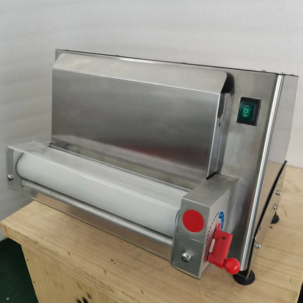 DR-5V/6V Electric Pizza Dough Roller Sheeter Machine Wall Hanging Suitable for Noodle Pizza Equipment Commercial Home 220V/110V