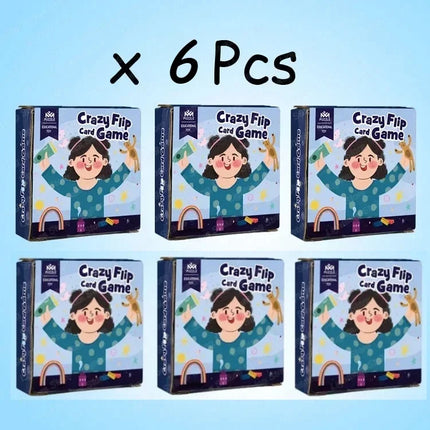1-8pcs Memory Matching Crazy Cards Toy Parent-child Interactive Cognition Games Early Educational Montessori Logical Thinking