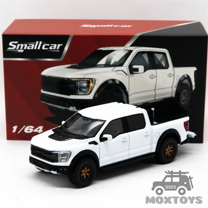 Smallcar 1:64 F150 SVT RAPTOR / Wrangler Black Blue White Silver Orange Diecast Model Car