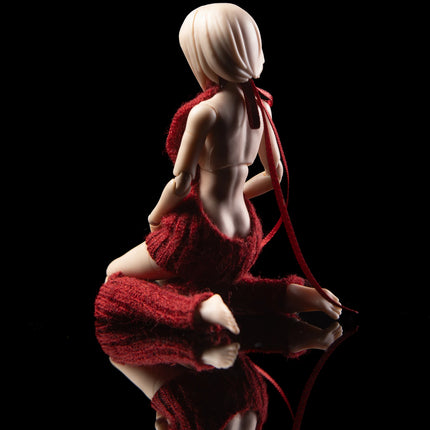 1/12 Scale Hand Knitted Sweater with Wrapped Buttocks Model for 6''Gynoid