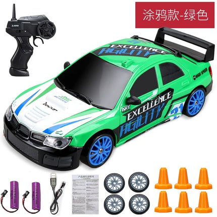 Remote Control 2.4G High Speed Drift Rc Car 4WD AE86 Model GTR Vehicle Car RC Toy Racing Cars Toy for Children Birthday Gift