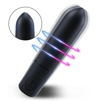 G Spot Bullet Vibrator Nipple Clitorals Stimulator USB Rechargeable for- 10 Modes Portable Waterproof Mini Vaginal Anal Massager