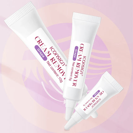 ICONSIGN Eyelash Extension Remover Cream - 1g | 5g | 10g, Salon-exclusive eyelash care product, low irritation
