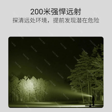 Super Bright Portable LED Mini Flashlight, Long Range Outdoor Torch With Strong Light For Camping Hiking Home Emergency