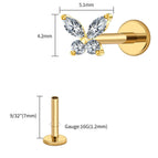 Gold 1.2x7x4.2x5mm