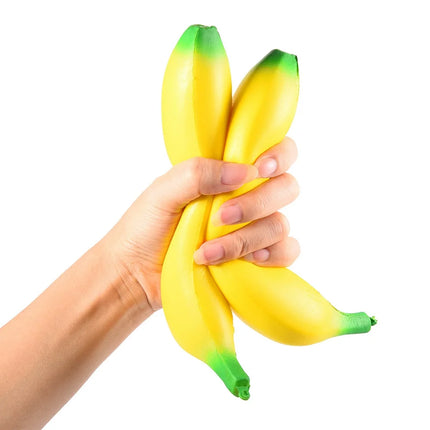 Jumbo Strawberry banana peach stress ball Squishy Squeeze Slow Rising Antistress for Adults Anti-Anxiety Fidget Toy stress