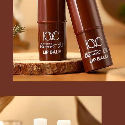 Coconut Oil Remove Dark Lip Balm Fast Lighten Pink Lip Exfoliating Fade Lip Line Dead Skin Moisturizing Korean Lips Care Product